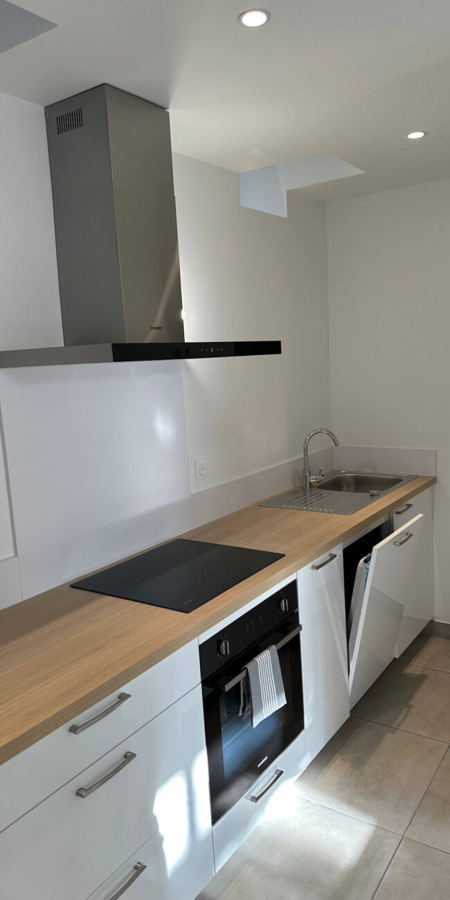 Cuisine 2 eme photo - Appartement RDC - Résidence Leucate Plage